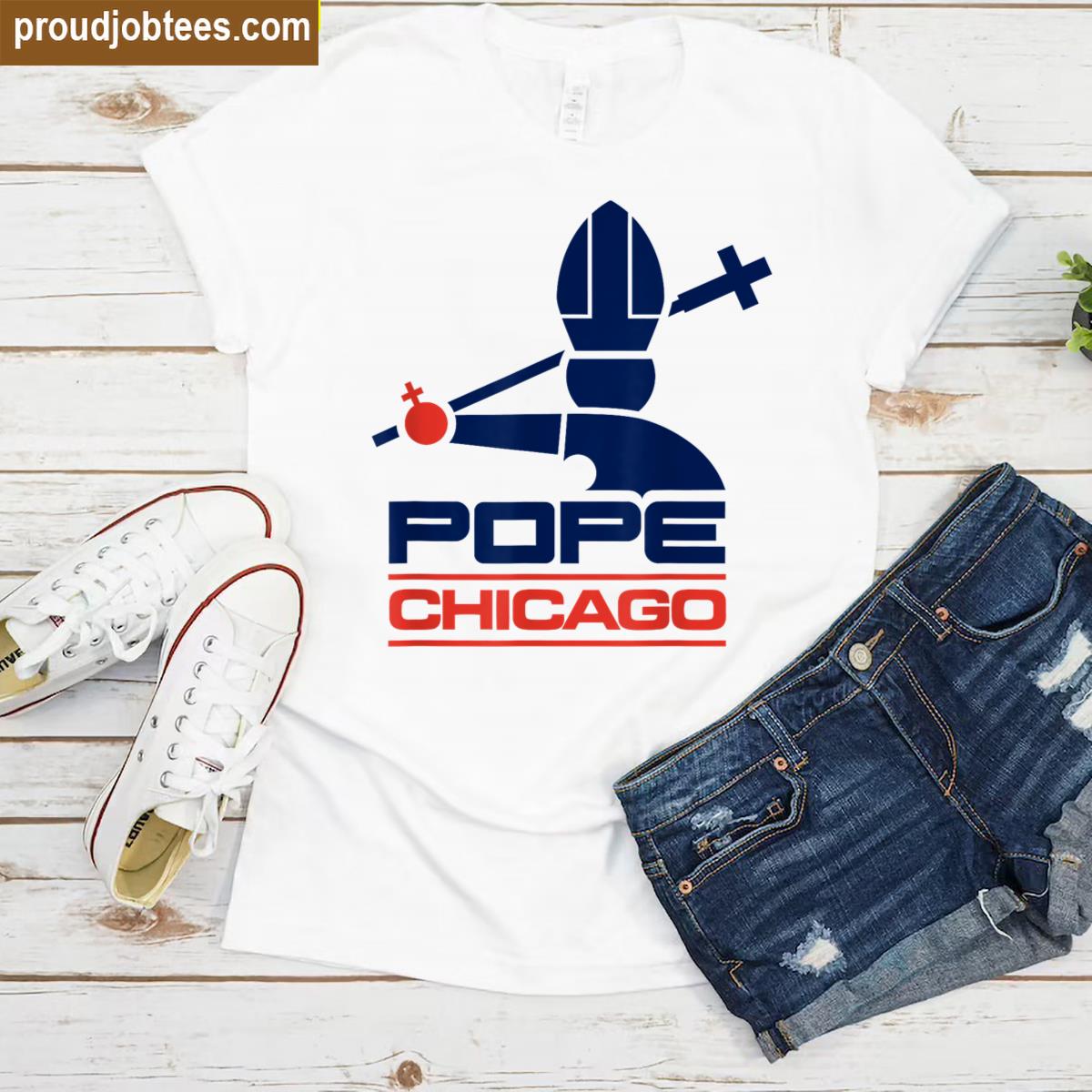 Da Pope Leo Xiv Baseball Pope Leo Xiv Pope Chicago Shirt
