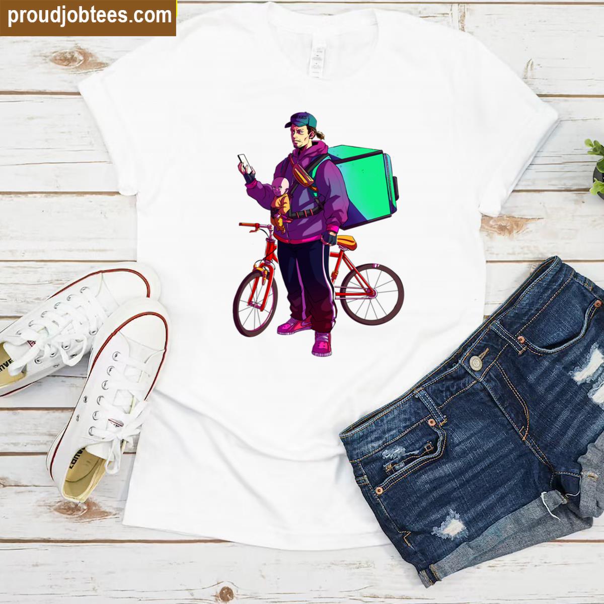 Delivery Man Death Hero Stranding Shirt