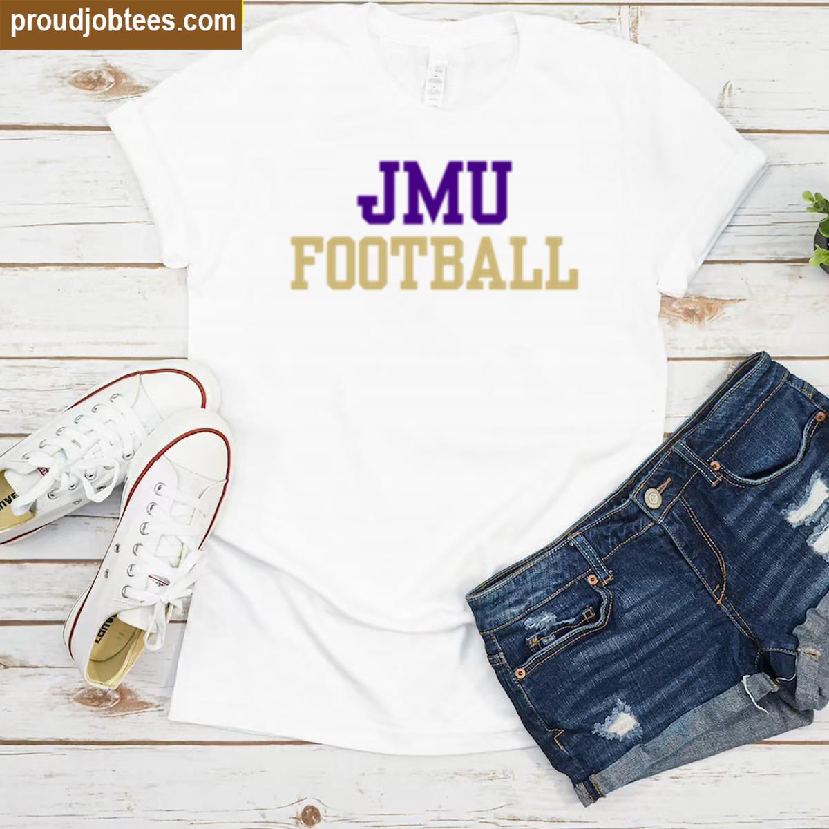 Football James Madison University Dukes Jmu Oversized Shirt