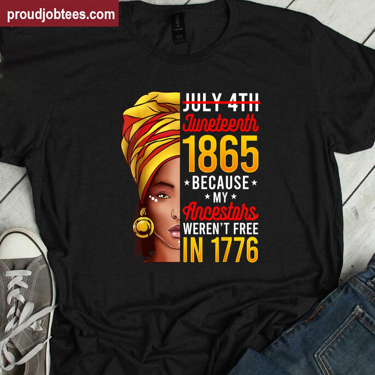 Juneteenth Women Juneteenth African American Shirt