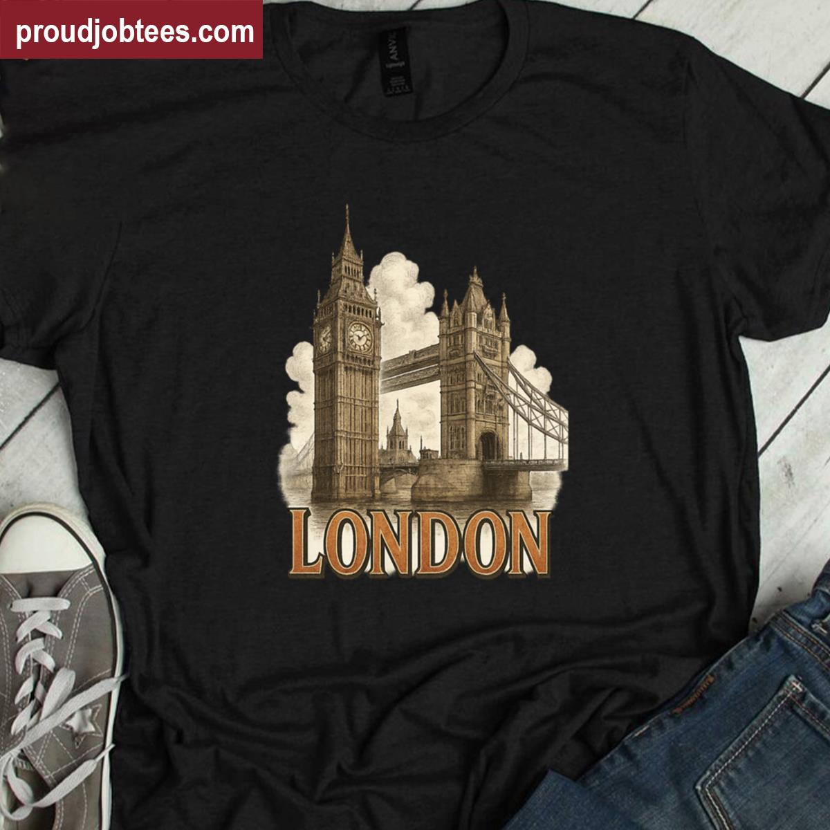 London England United Kingdom Oversized Shirt