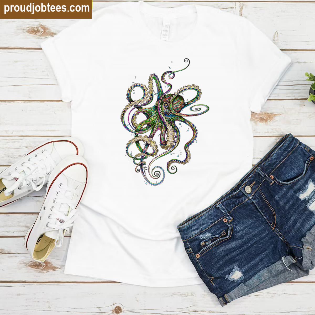 Octopsychedelia Oversized Shirt