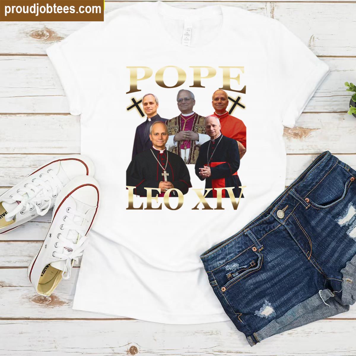 Pope Leo Xiv 10 Vintage Shirt