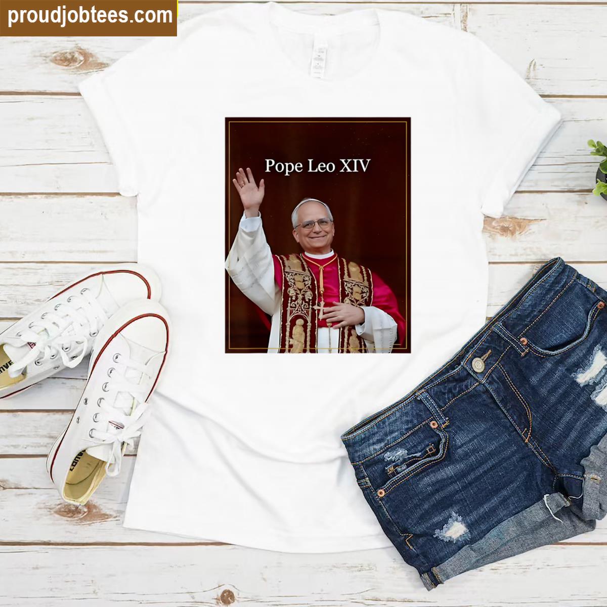 Pope Leo Xiv Pope Leo Xiv Tee Gifts Shirt