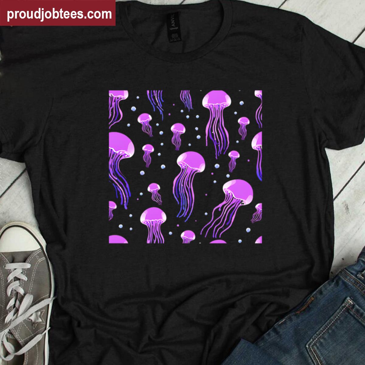 Purple Jellyfish Shirt