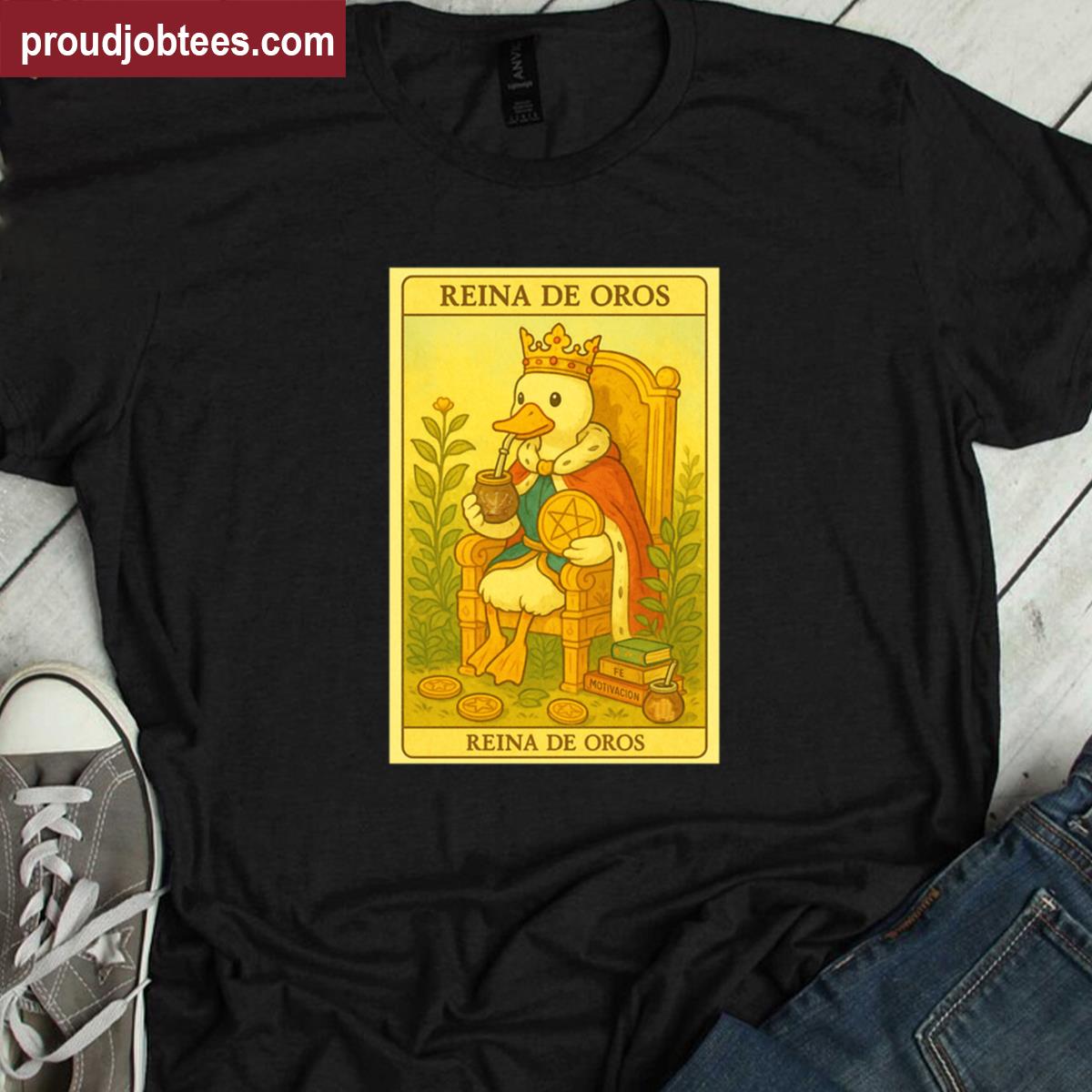 Queen Of Pentacles Tarot Of Mate Active Shirt