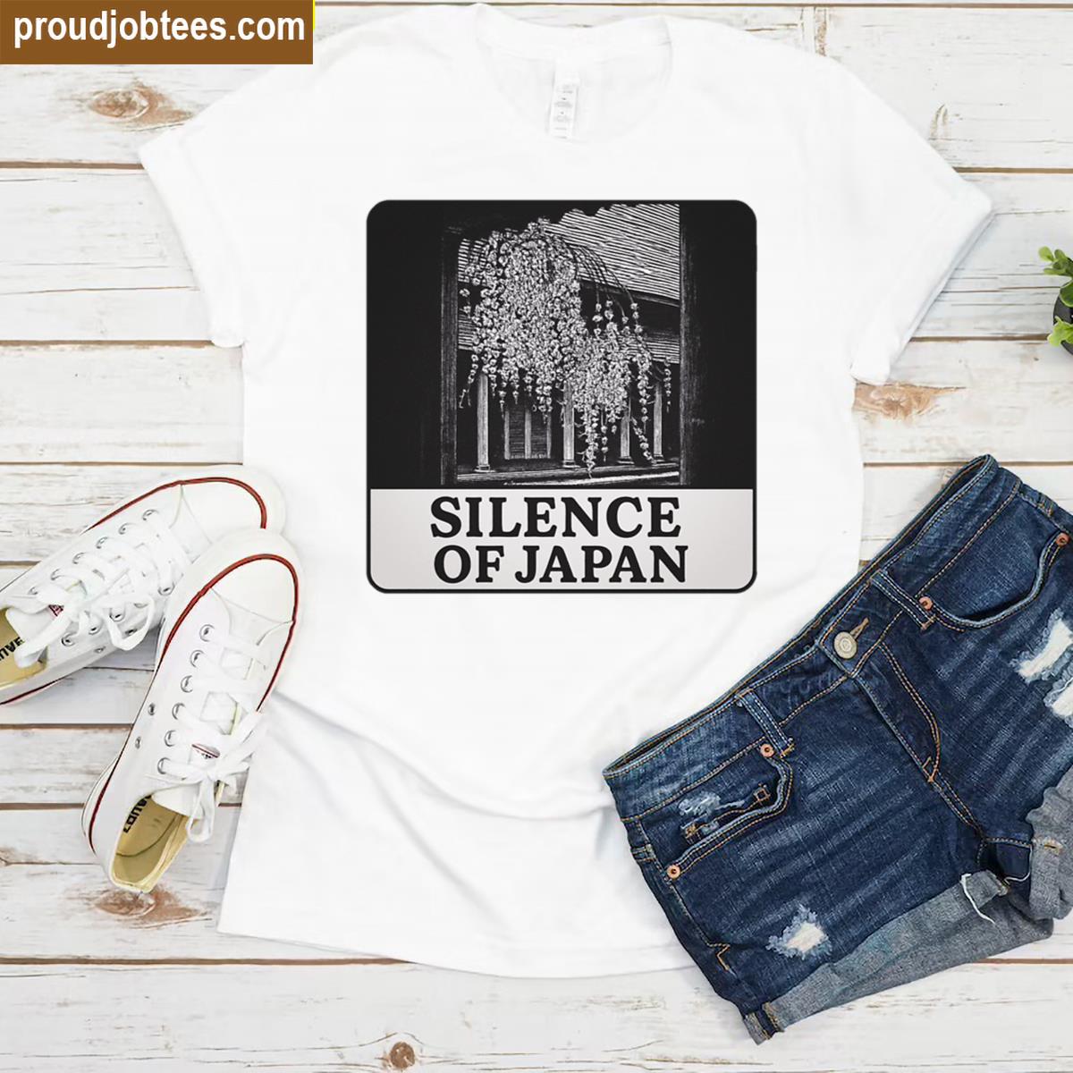 Silence Of Japan Serenity And Japanese Aesthetics Monochrome Style Shirt