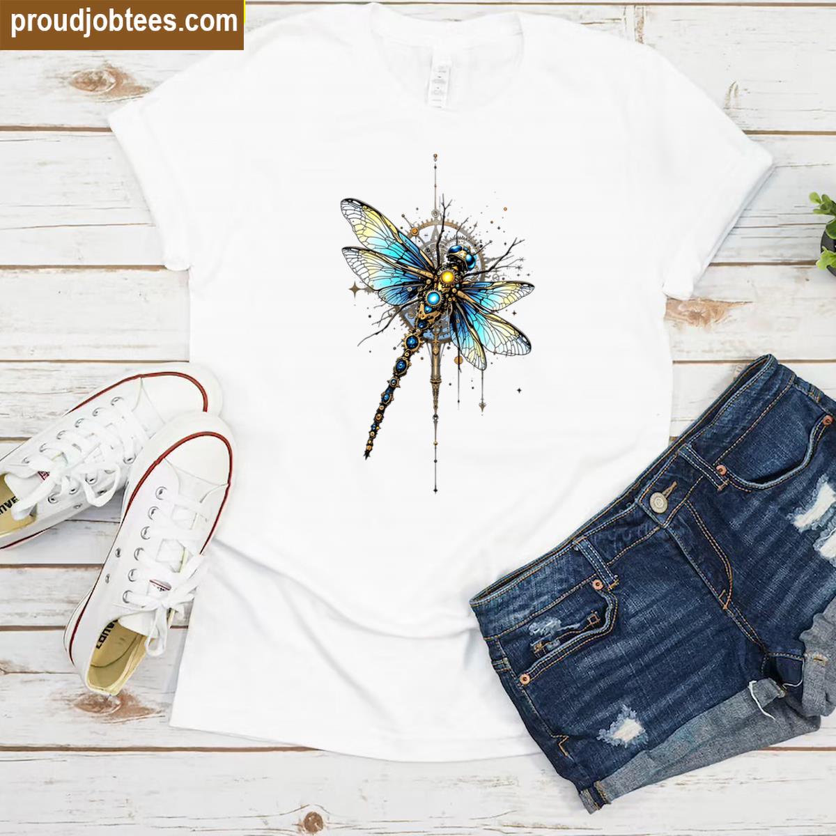 Steampunk Dragonfly Shirt