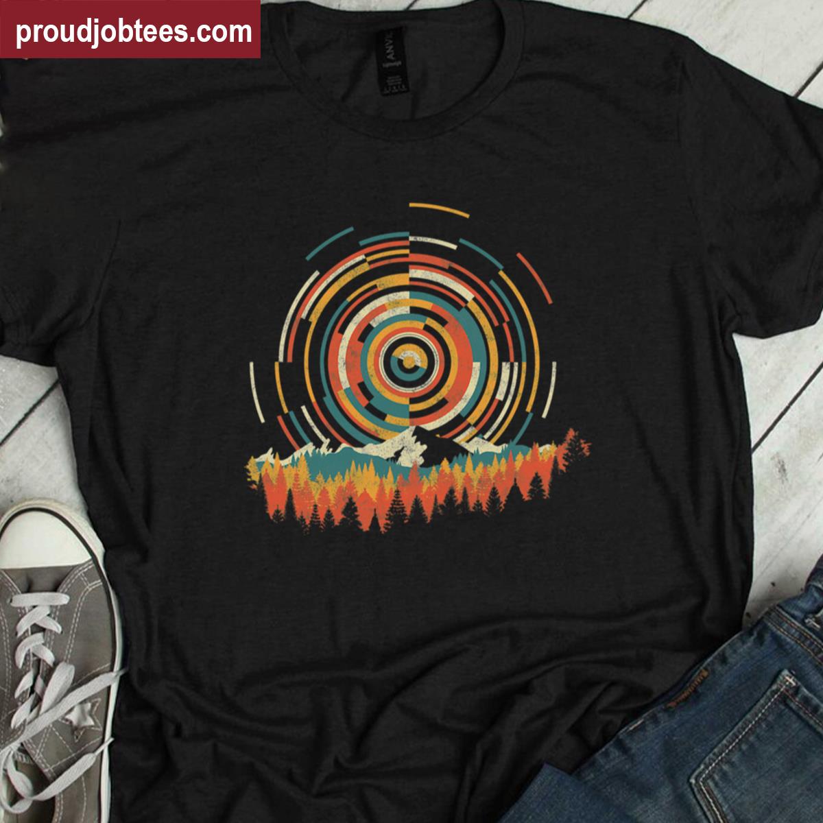 The Geometry Of Sunrise Shirt