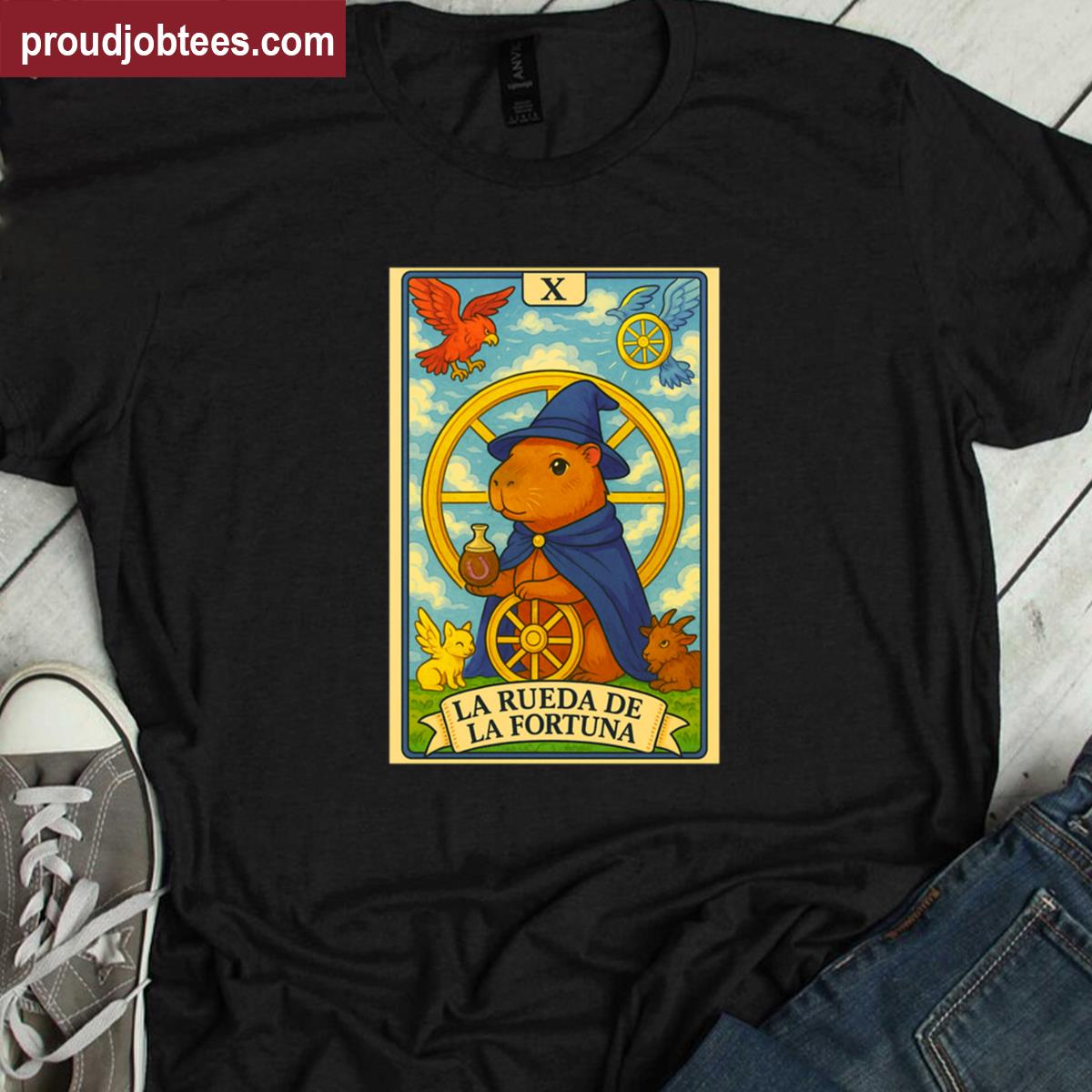 The Wheel Of Fortune Tarot Of Mate Shirt