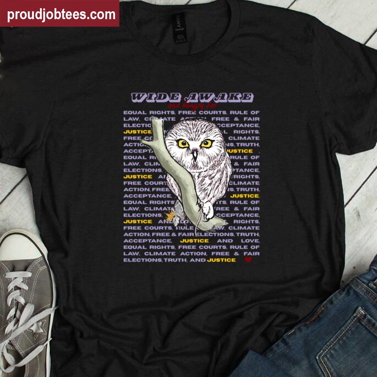 Wide Awake Owl Shirt