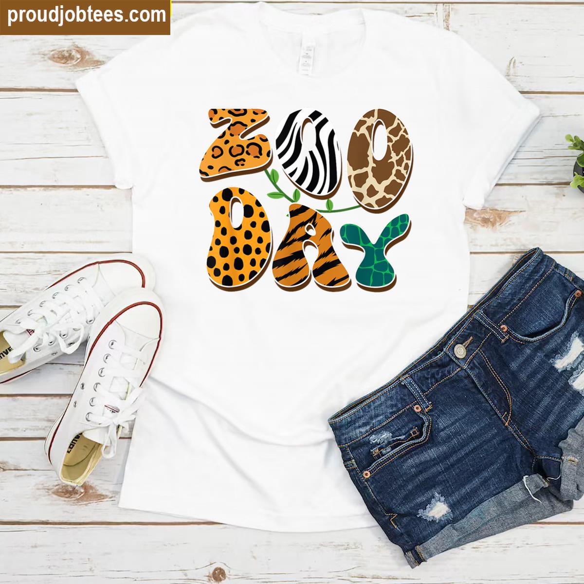 Zoo Day Family First Zoo Field Trip Safari Squad Matching Shirt