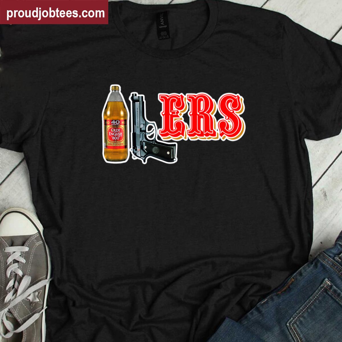 409ers 40oz Graphic Tee Shirt