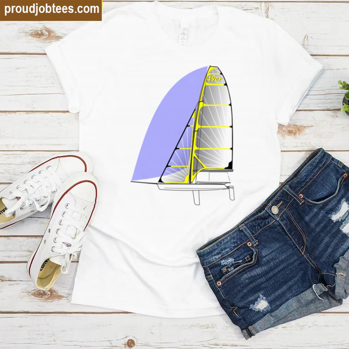 49er Logo Sailboat Apparel Shirt