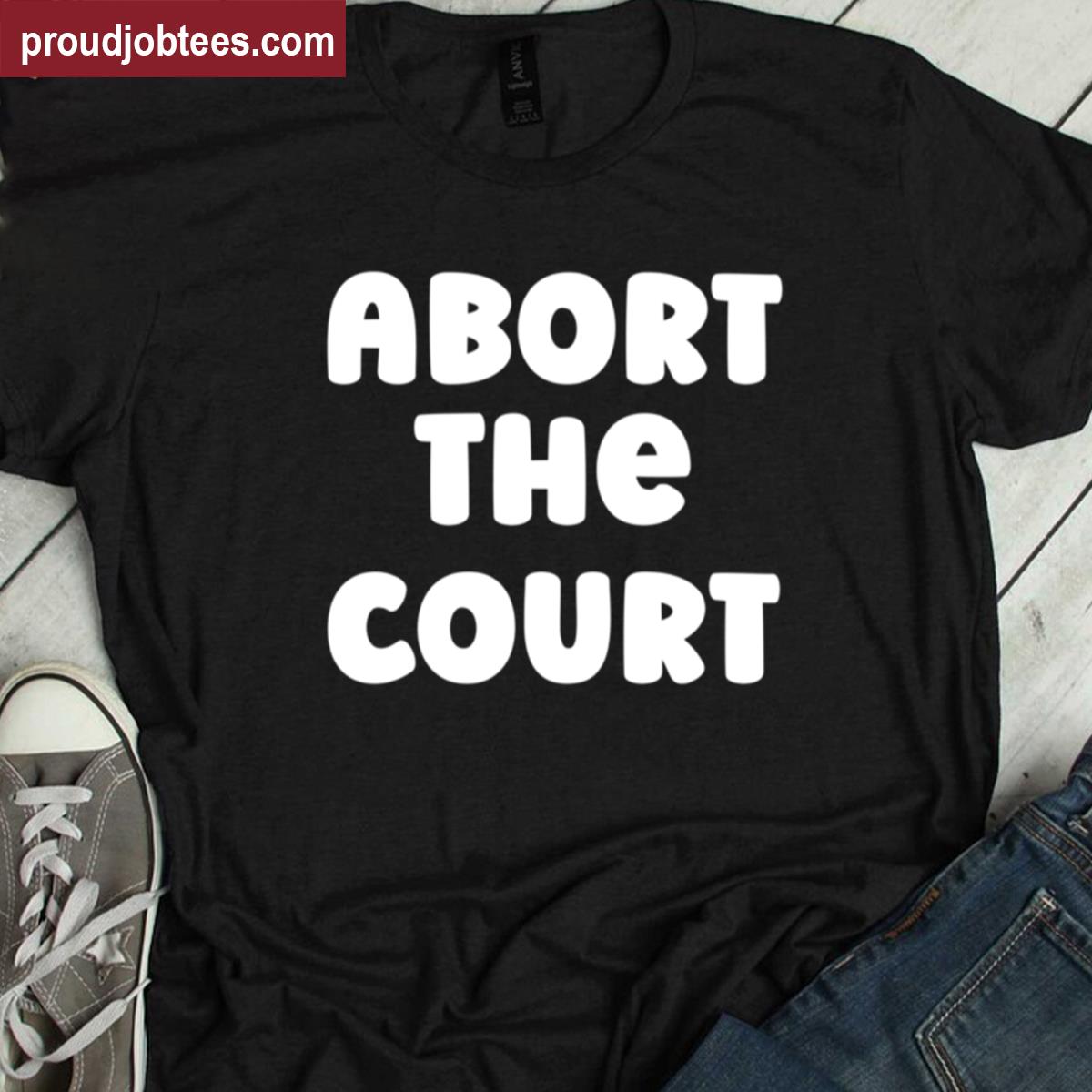 Abort Court Graphic Tee Shirt