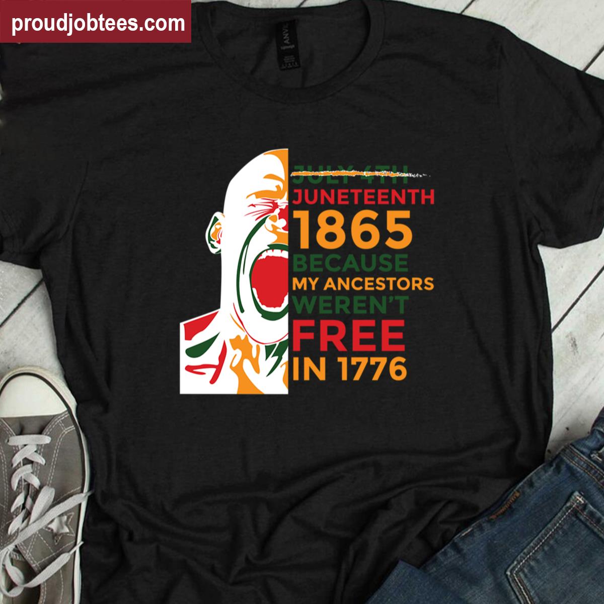Afro Man Pride Graphic Tee Shirt