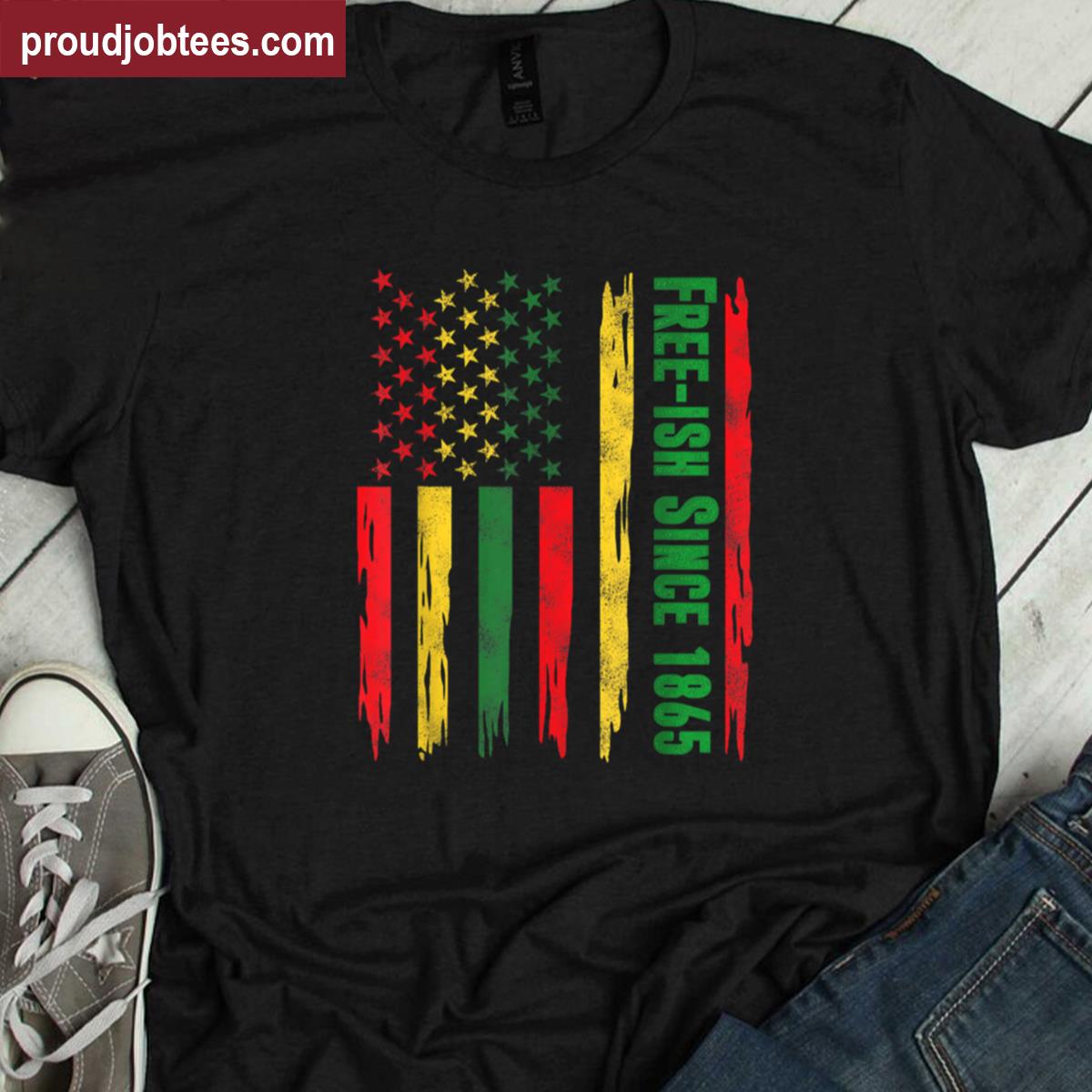 Afrocentric Juneteenth Flag Shirt