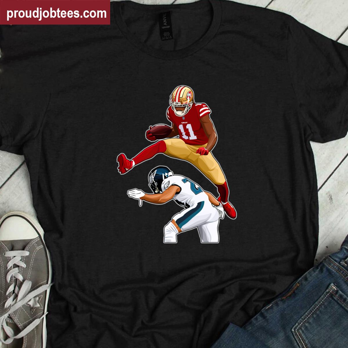 Aiyuk Leap Over Epps Graphic Tee Shirt