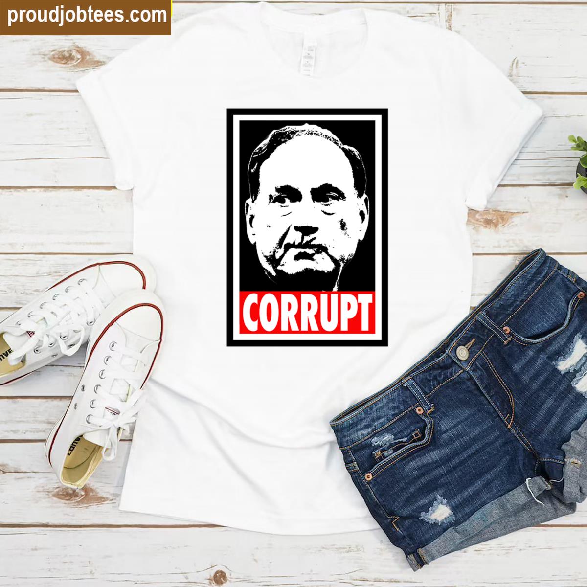 Alito Corrupt Graphic Tee Shirt