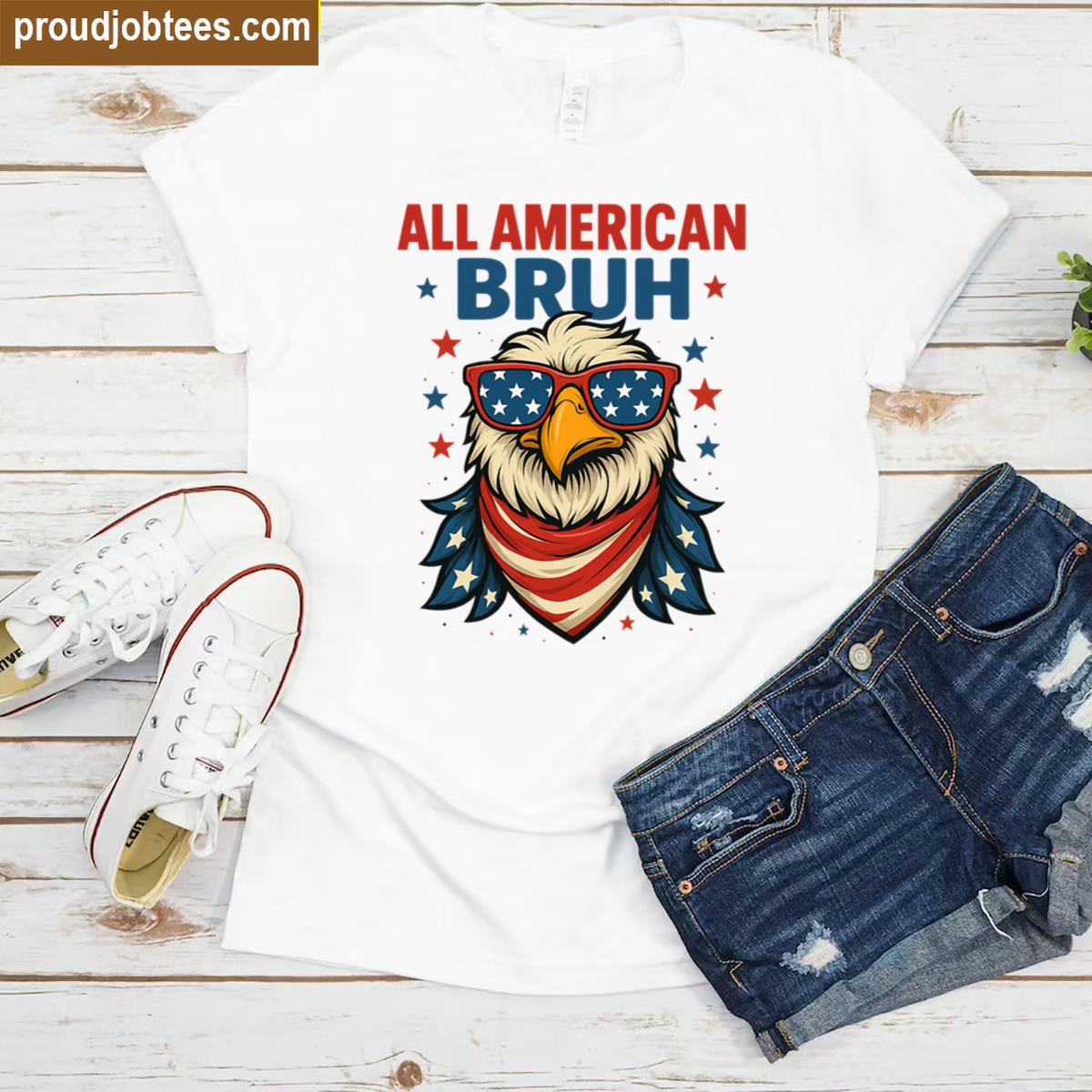 All American Bald Eagle Tee Shirt