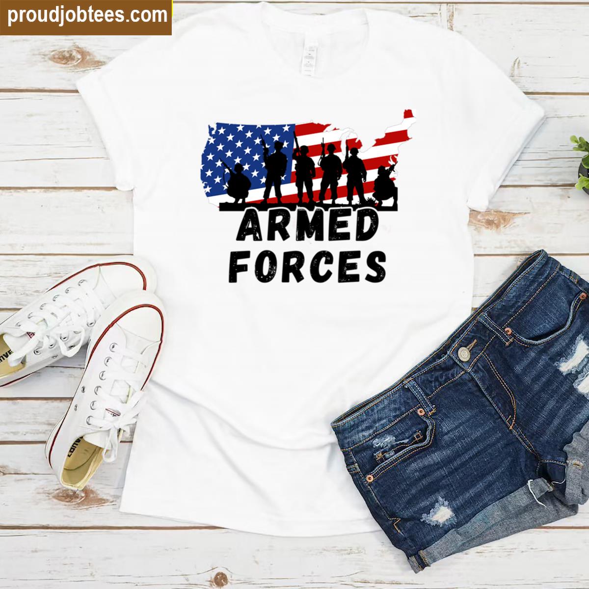 Armed Forces Day Honor Tee Shirt