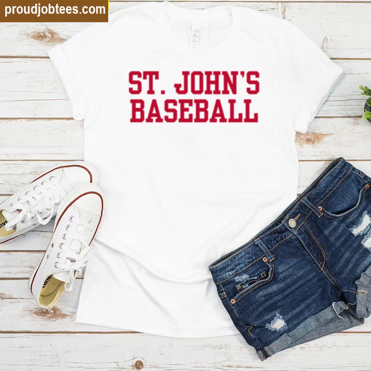 Baseball St Johns University Apparel Shirt