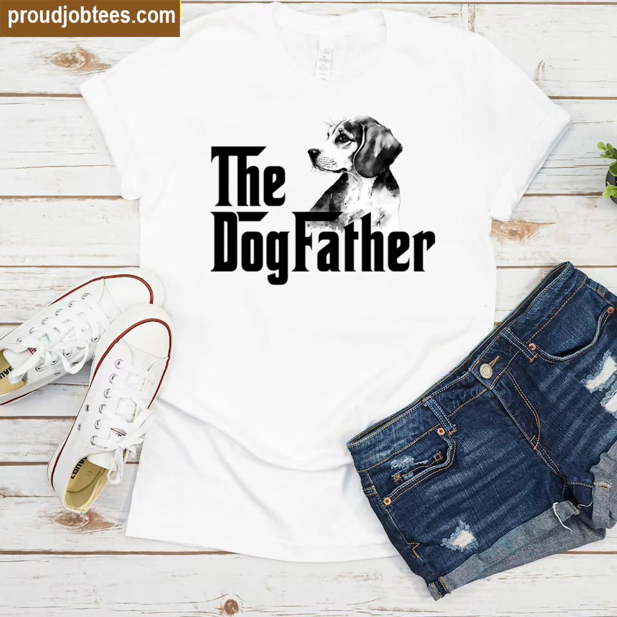 Beagle Dad Apparel Gift Shirt