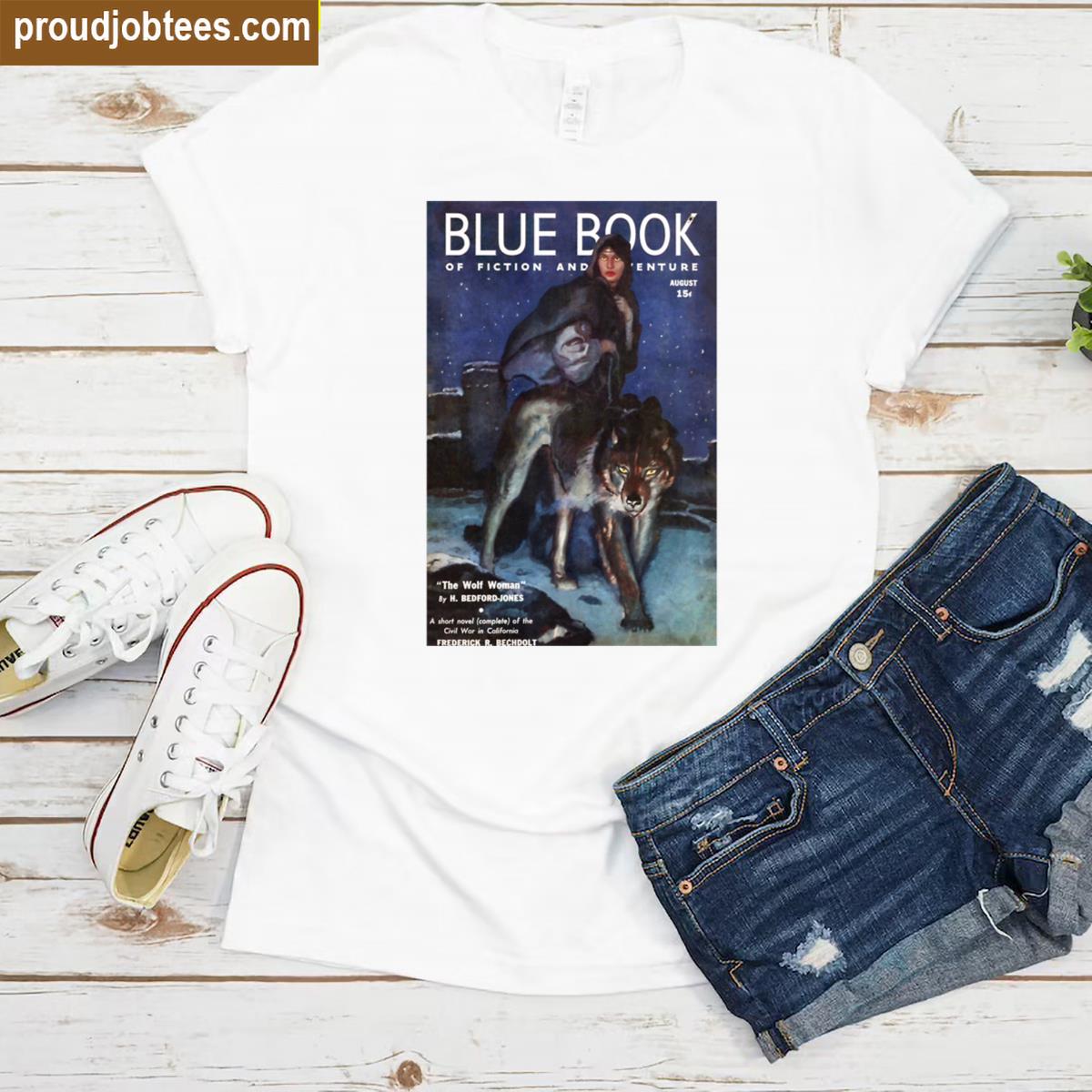 Blue Book Design Tee Shirt