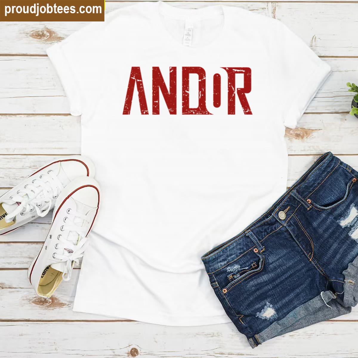 Bold Andor Design Graphic Tee Shirt