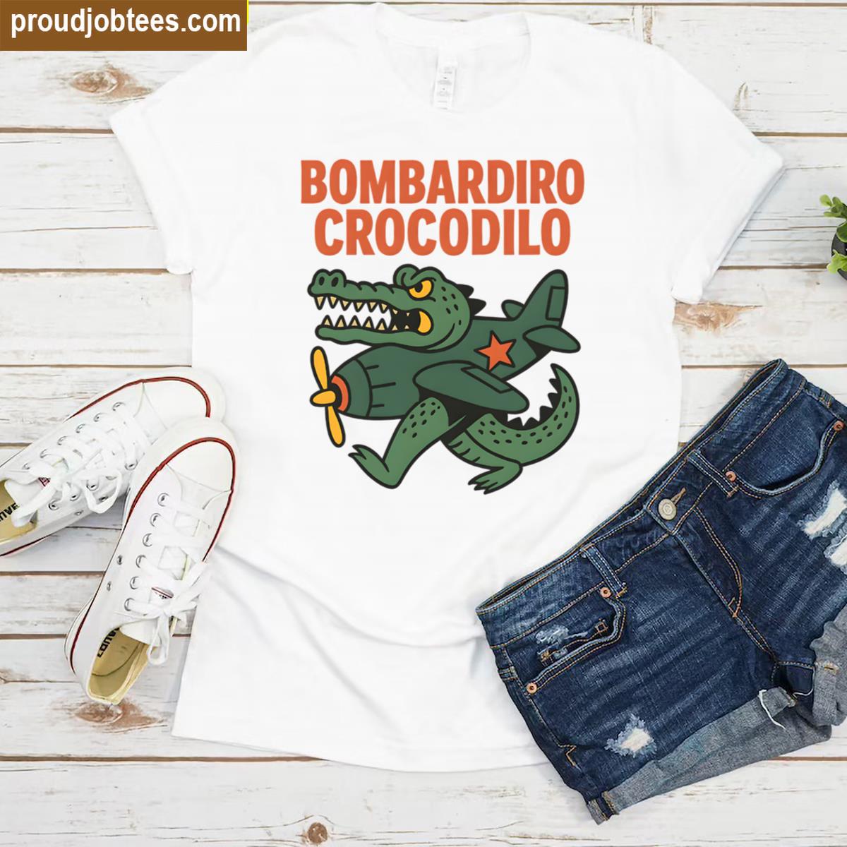 Bombardiro Crocodilo Stylish Shirt