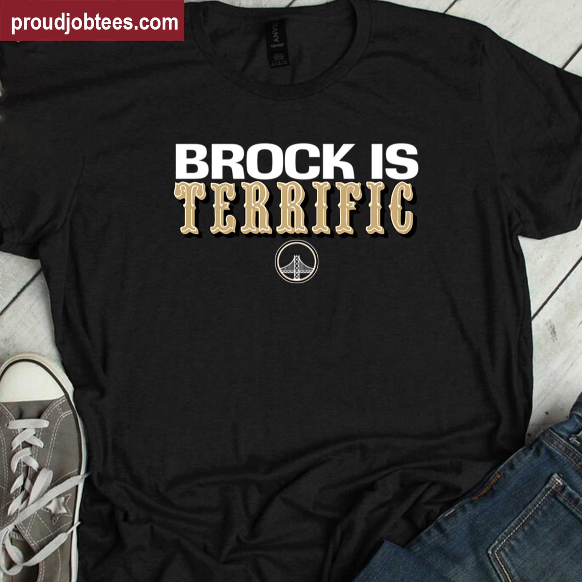 Brock Is Terrific Graphic Tee Shirt