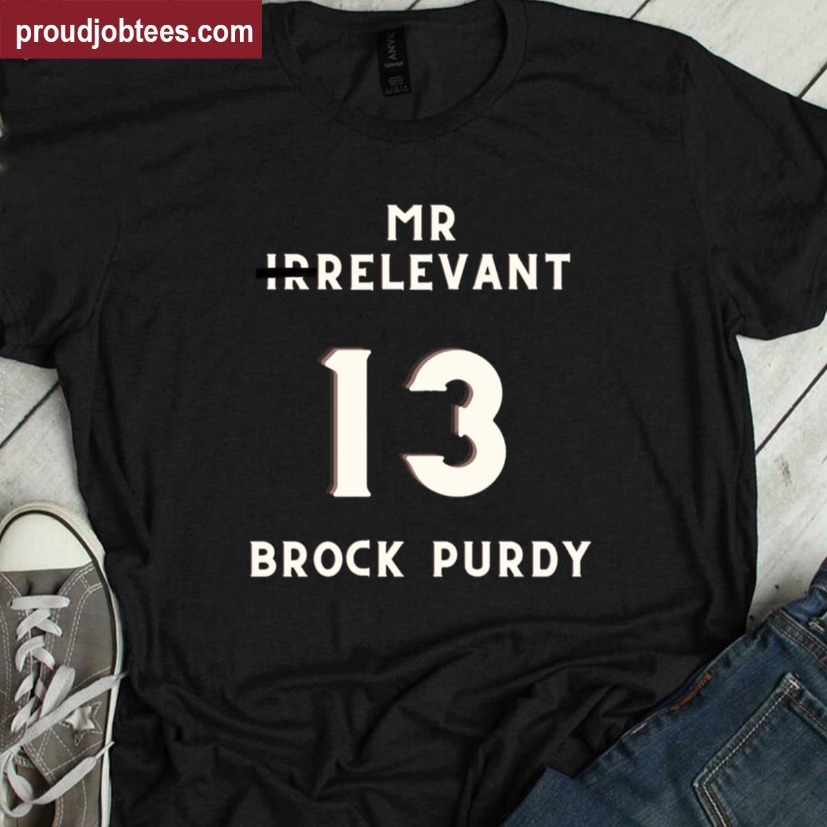 Brock Purdy Funny Graphic Tee Shirt