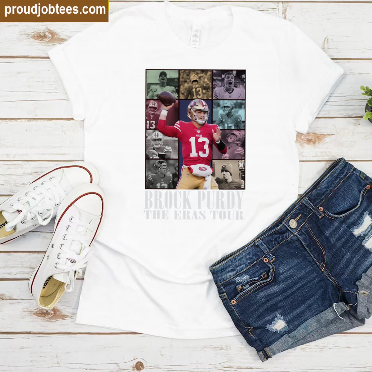 Brock Purdy Graphic Tee Eras Tour Shirt