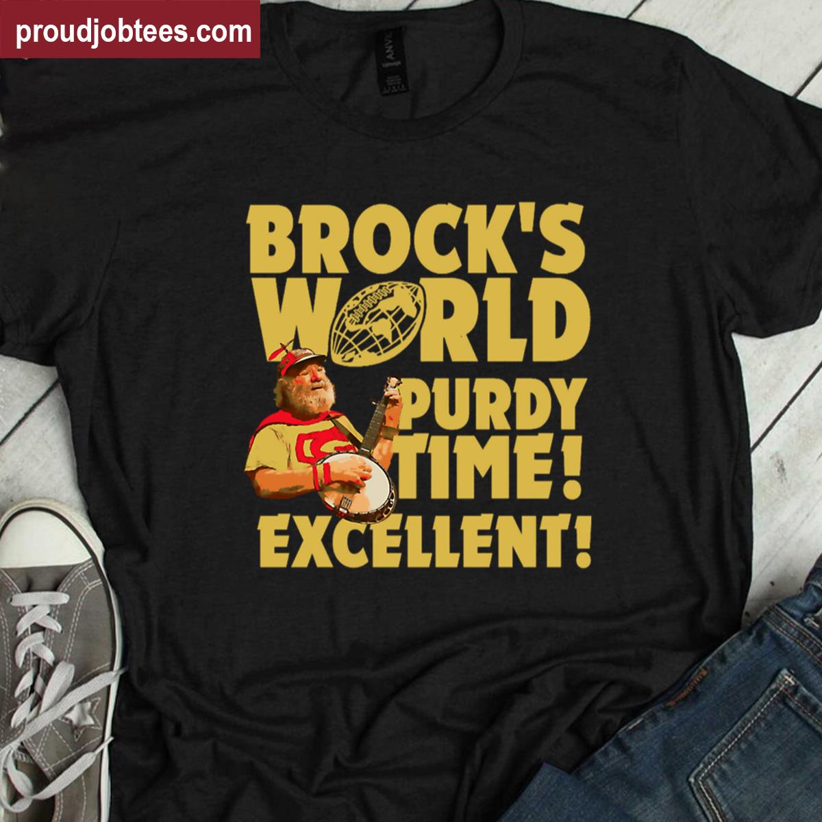 Brocks World Graphic Tee Shirt