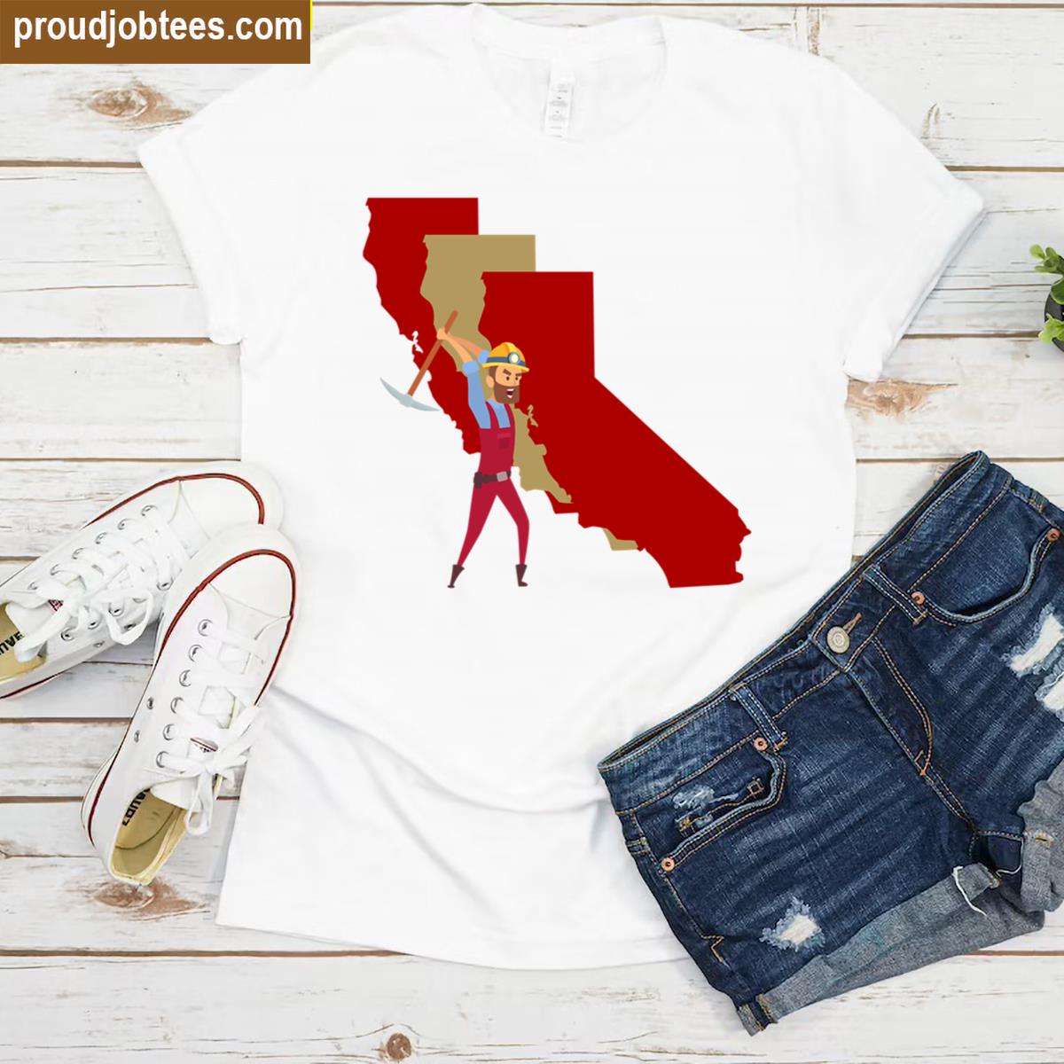California Border 49ers Graphic Tee Shirt