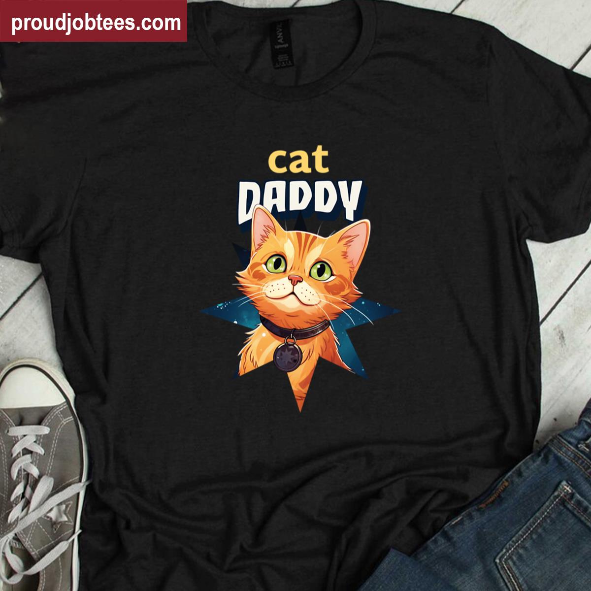 Cat Daddy Gift Shirt