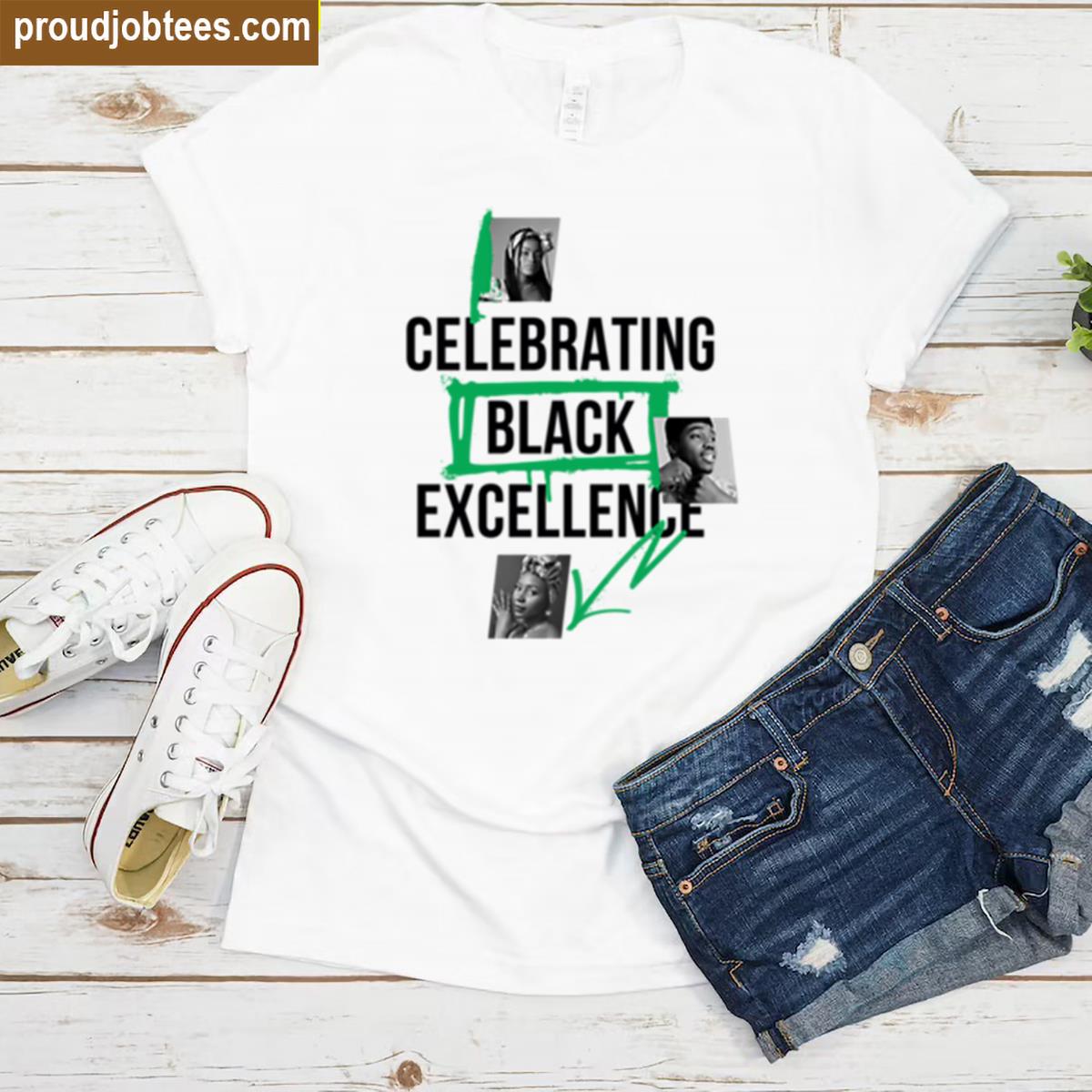 Celebrating Black Excellence Apparel Shirt