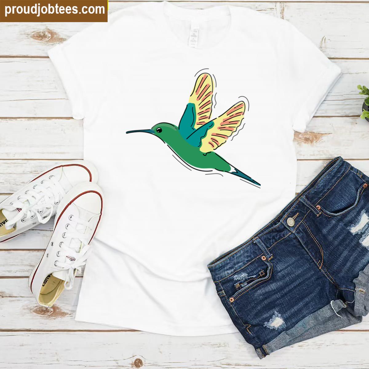 Colibri Oversized Graphic Tee Shirt