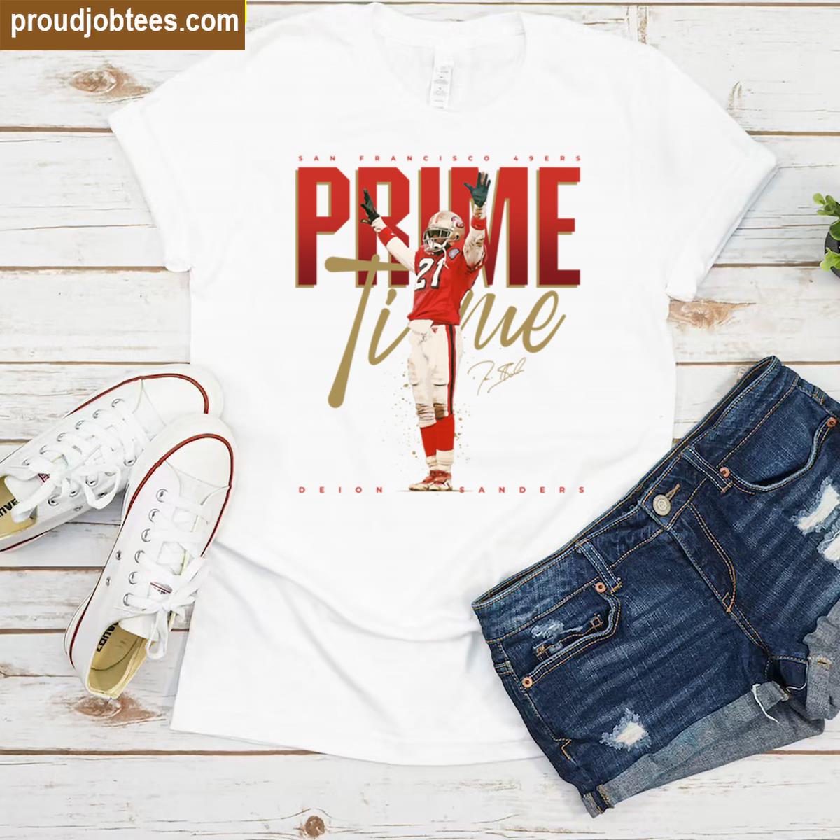 Deion Sanders Primetime Tee Shirt