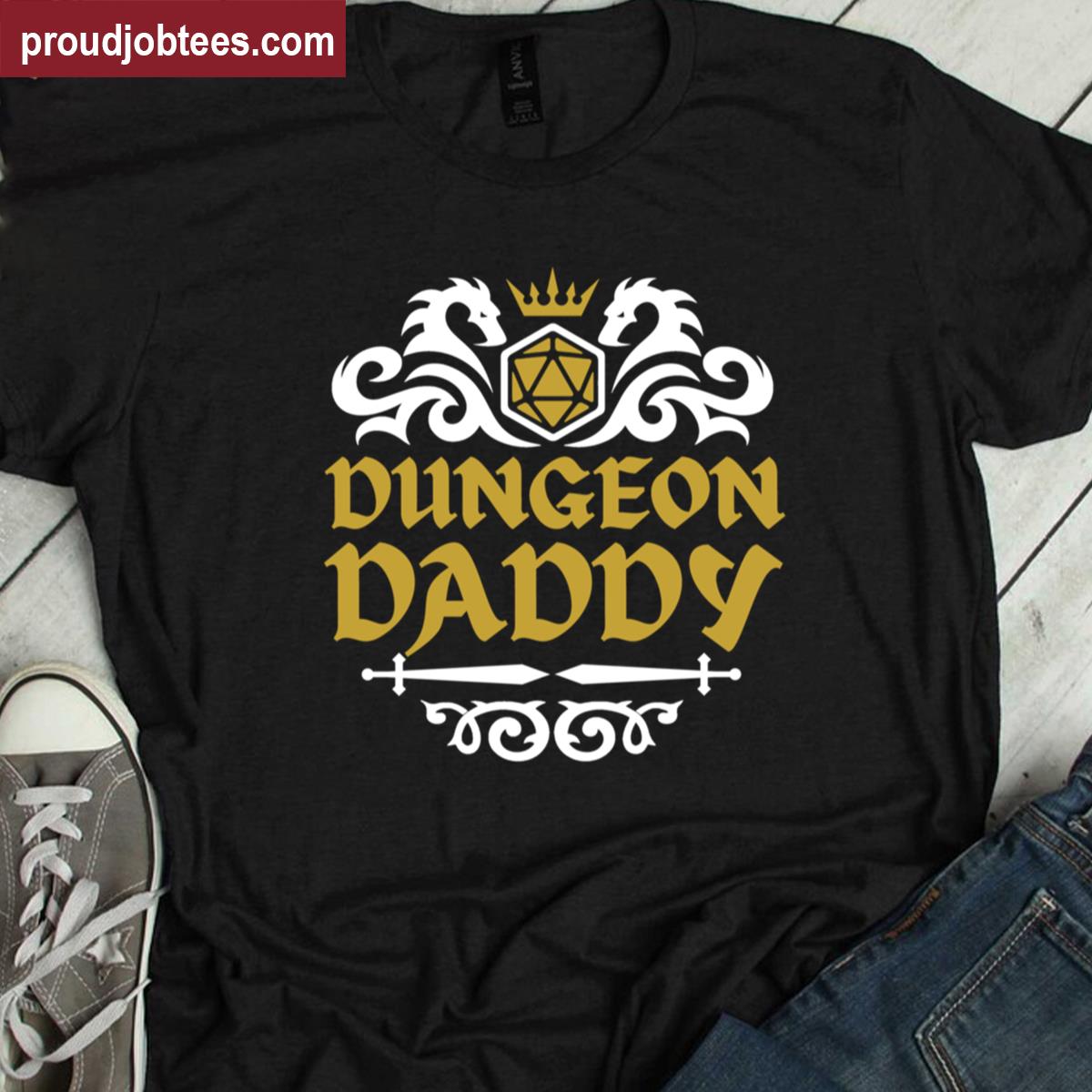 Dnd Dad Fathers Day Gift Shirt