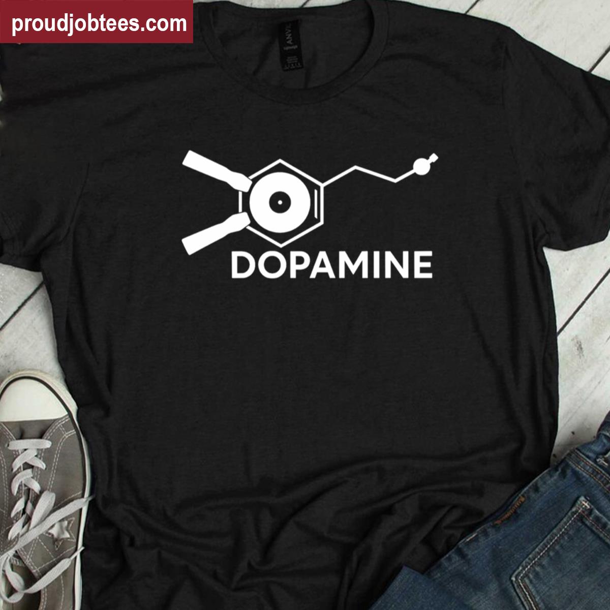 Dopamine Dj Graphic Tee Shirt
