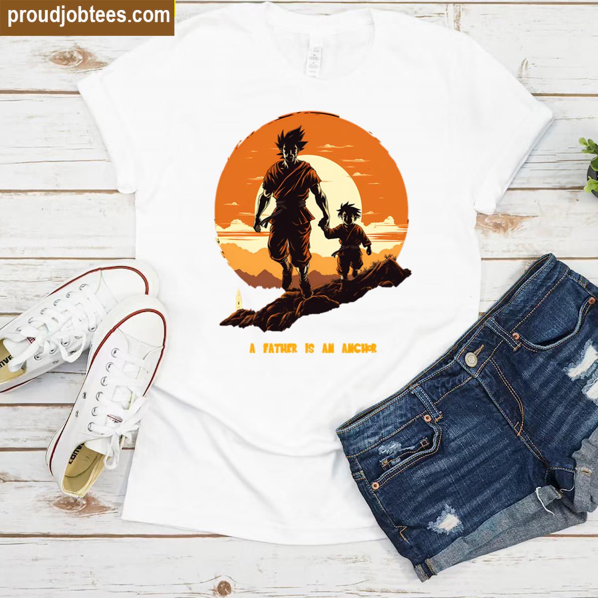 Dragon Ball Z Fathers Day Shirt