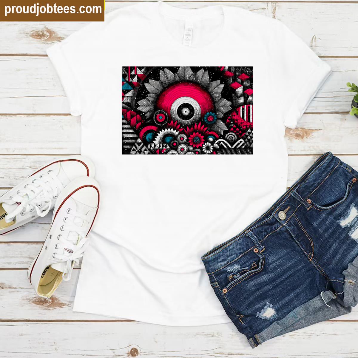 Dream Ashen Sun Graphic Tee Shirt