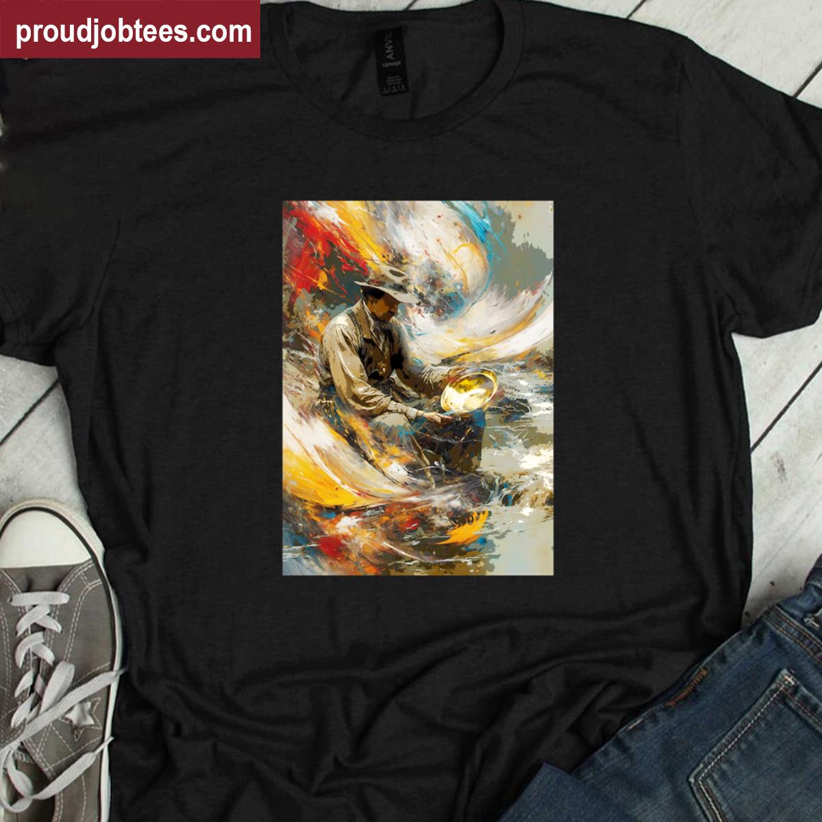 Dreams Of Gold Stylish Tee Shirt