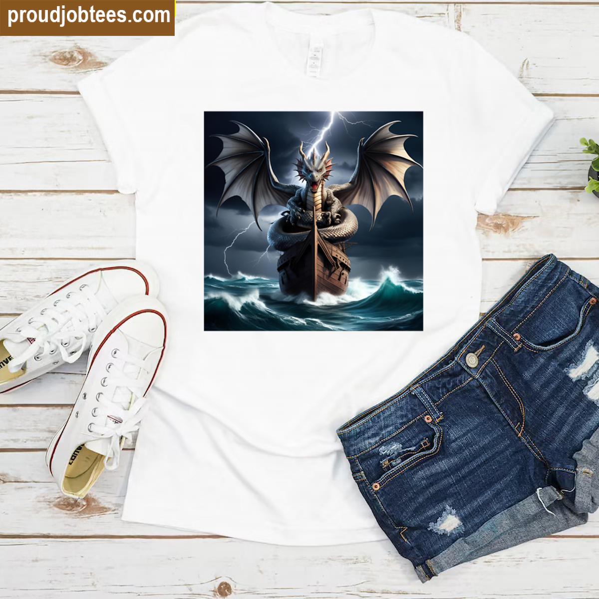 Drift Dragon Tee Oversized Shirt