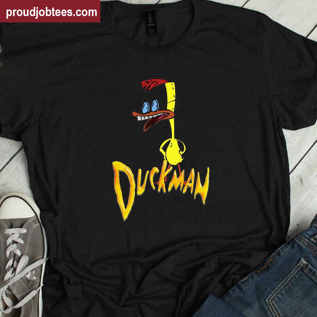 Duckman Fun Graphic Tee Shirt