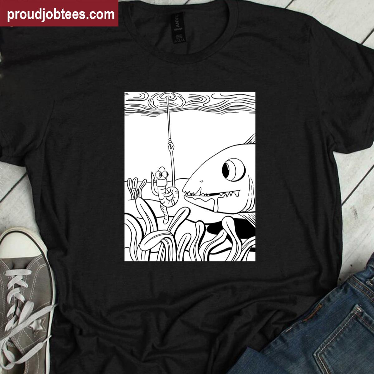 Eat Or Be Eaten Funny Tee Shirt