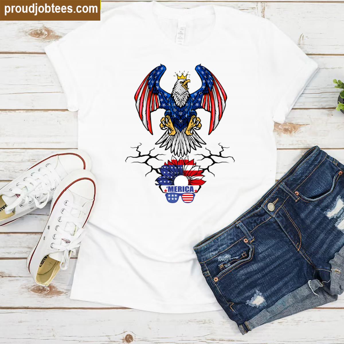 Freedom Flag Patriot Tee Shirt