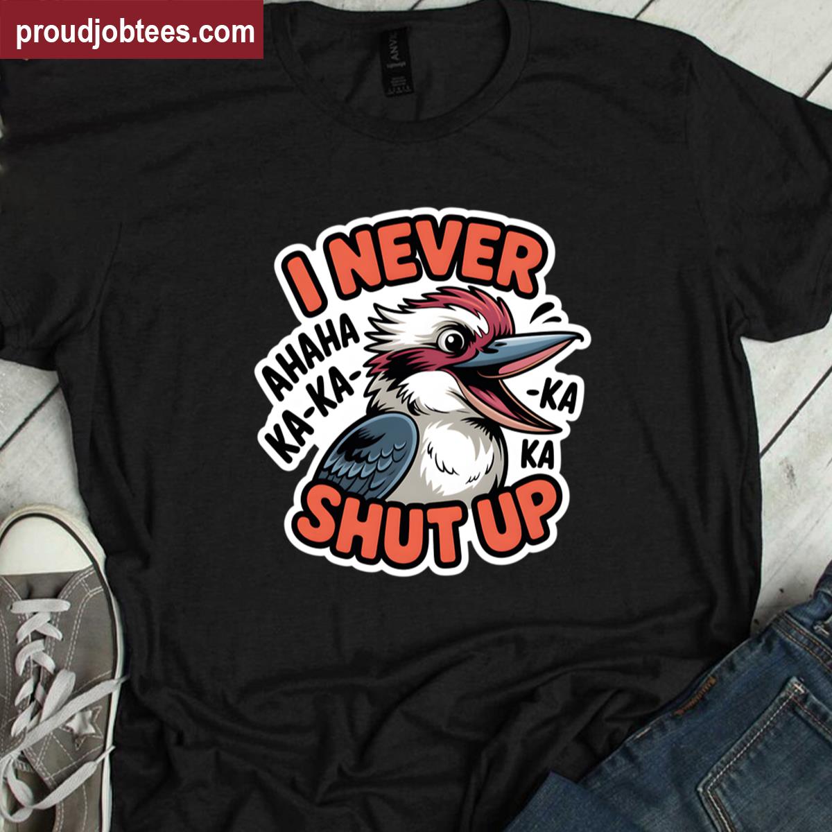 Funny Kookaburra Animal Tee Shirt
