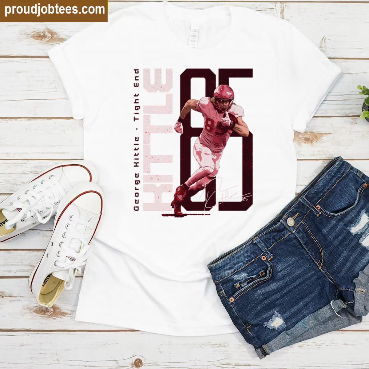 George Kittle Vintage Football Shirt